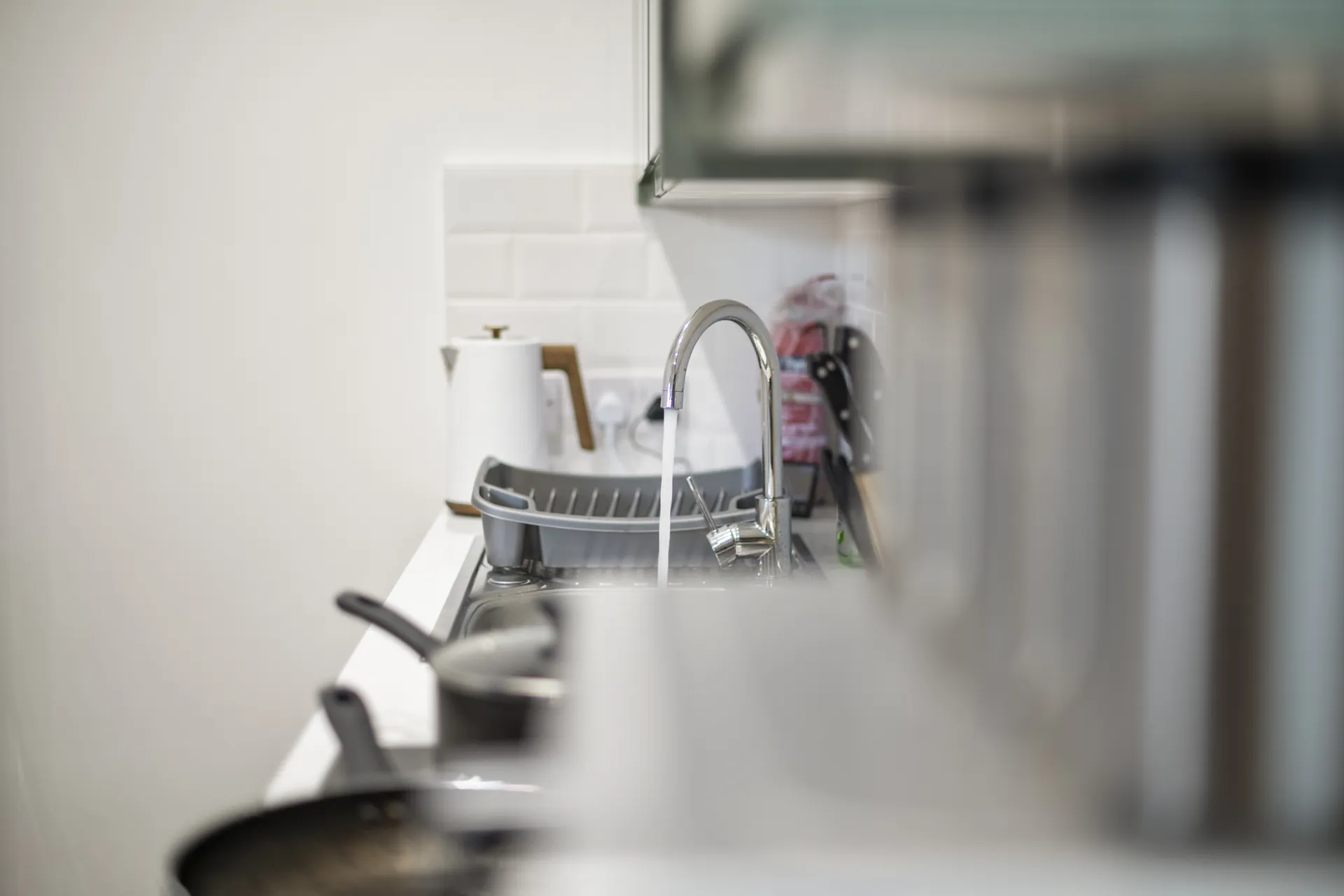Kettle, toaster and everything for breakfast before an early start